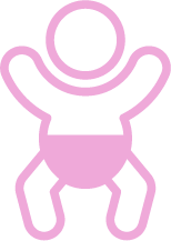 育児休暇のアイコン